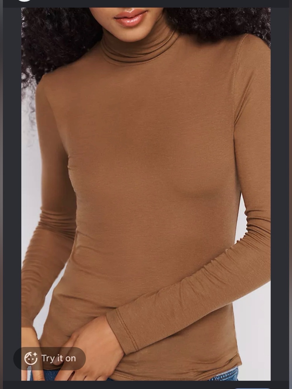 Kit and Ace Turtleneck Soft Long Sleeve Top , Small